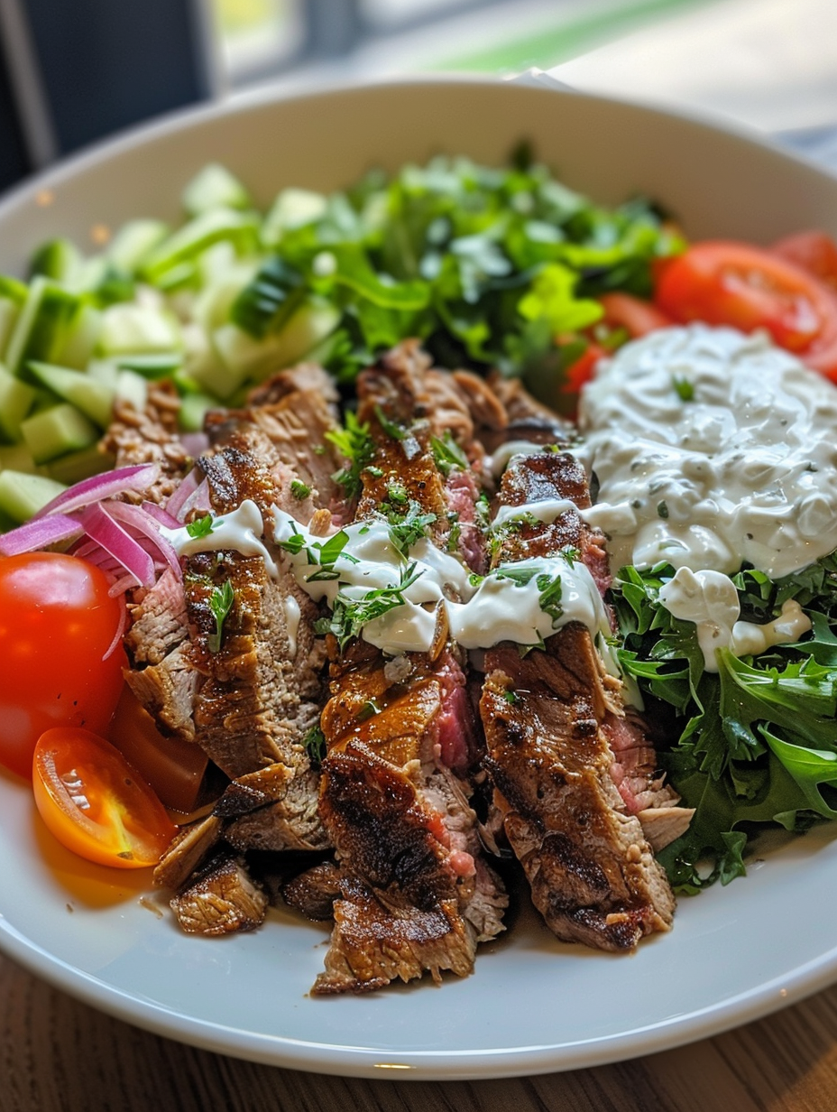 Pyszna sałatka gyros w 20 minut na każdą okazję