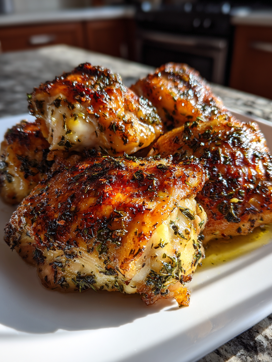 Chrupiące Udka z Kurczaka w Air Fryer