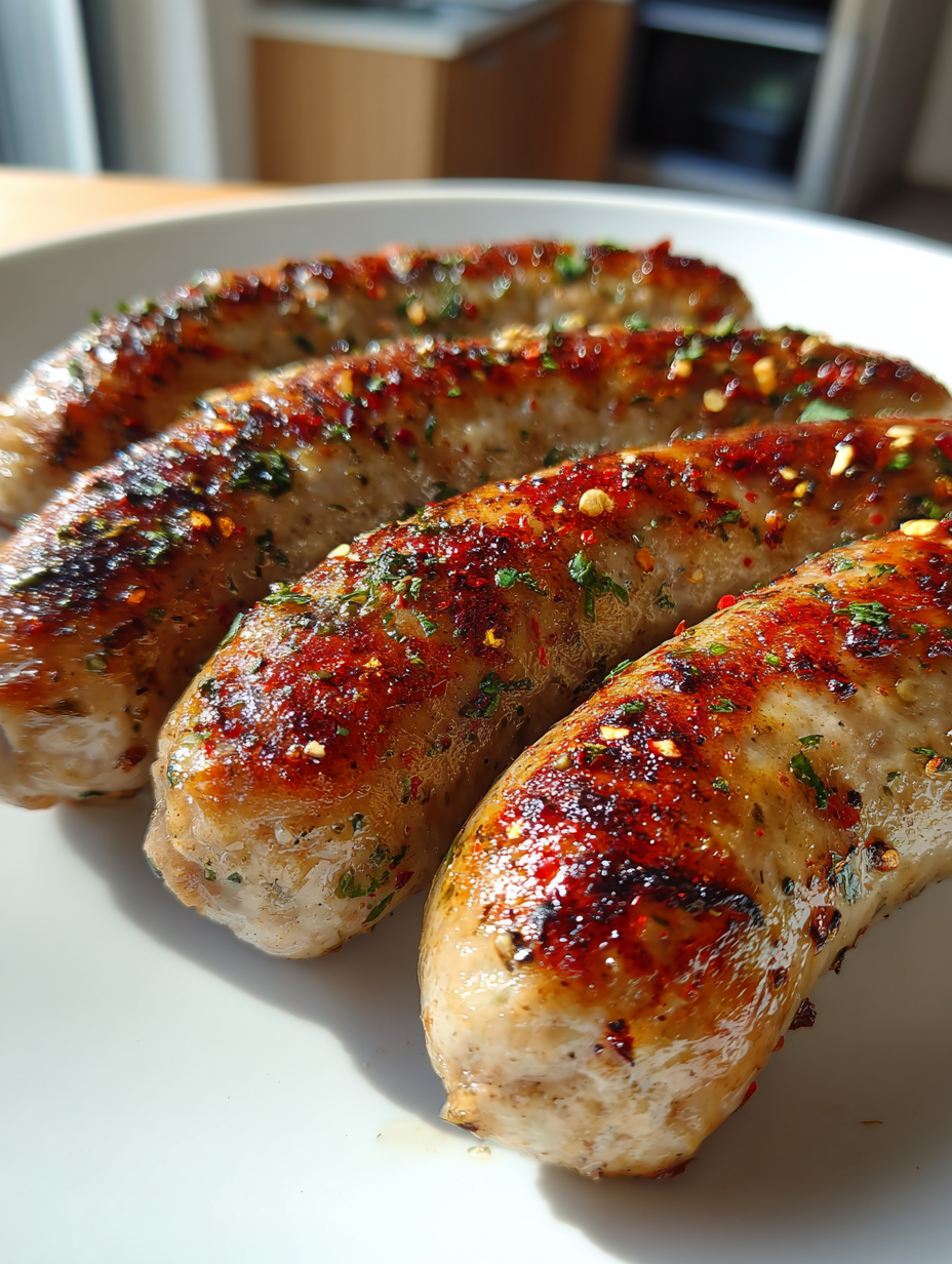 how long to cook kielbasa in air fryer: Pyszna kiełbasa z przyprawami