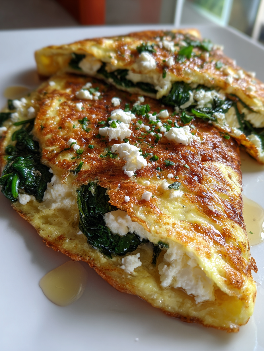 Omlet Białkowy ze Szpinakiem z Air Fryer: Prosty i smaczny przepis