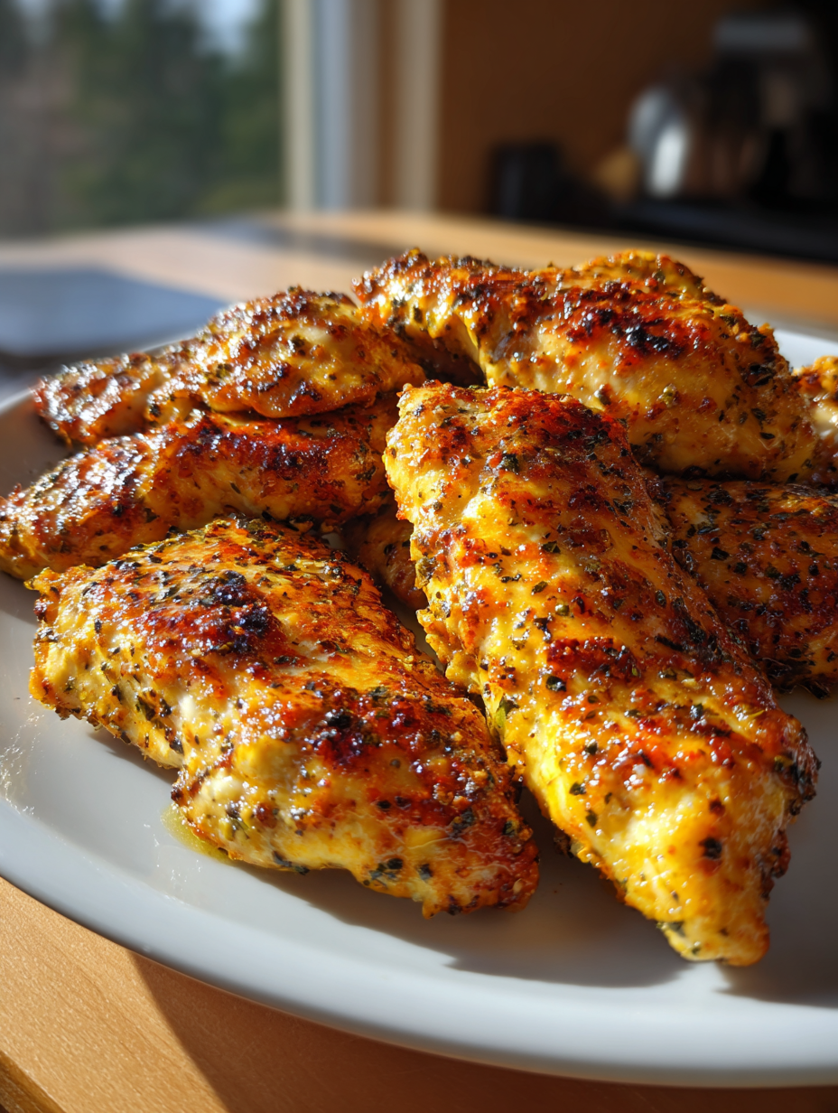 poledwiczki z kurczaka z air fryer: łatwy przepis na soczyste danie