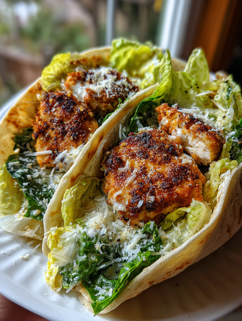 Wrap z Kurczakiem Caesar z Air Fryer: Prosty i pyszny przepis