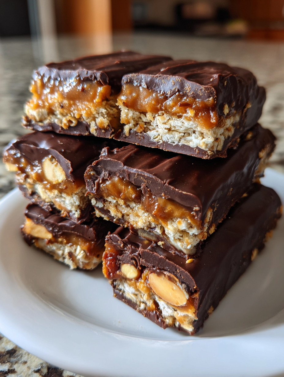 Zdrowy Fit Snickers z Air Fryer